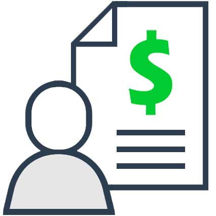 Complete payment solution icon