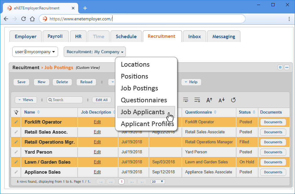 Applicant Tracking - Recruitment Module